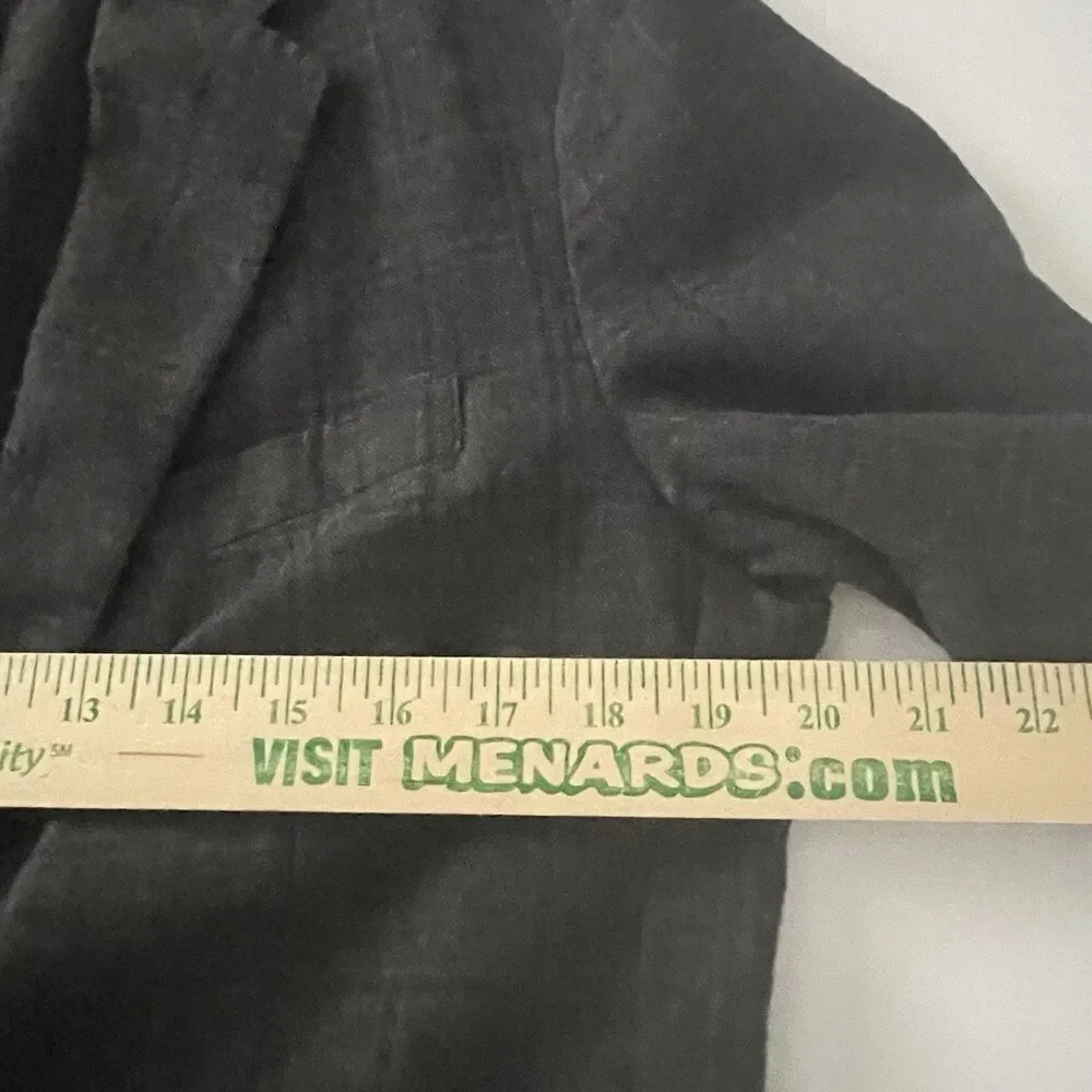 J. Crew Ludlow Blazer Size 40L Long Slim Fit Windowpane Wool Blend Unstructured